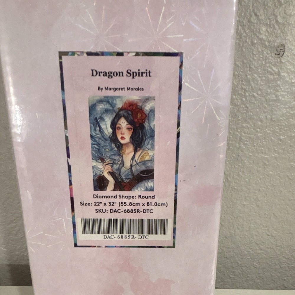 Diamond Art Club Dragon Spirit DIY Diamond Art Kit DAC-6885R-DTC Round